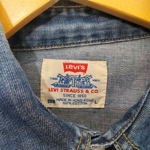 リーバイス Levis L/S ウエスタンデニムシャツ レディース JPN:L